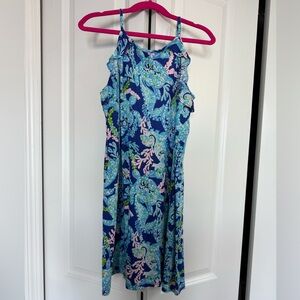 Gently used girls Lilly Pulitzer dress. Turtle pattern.